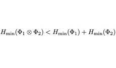 min output entropy